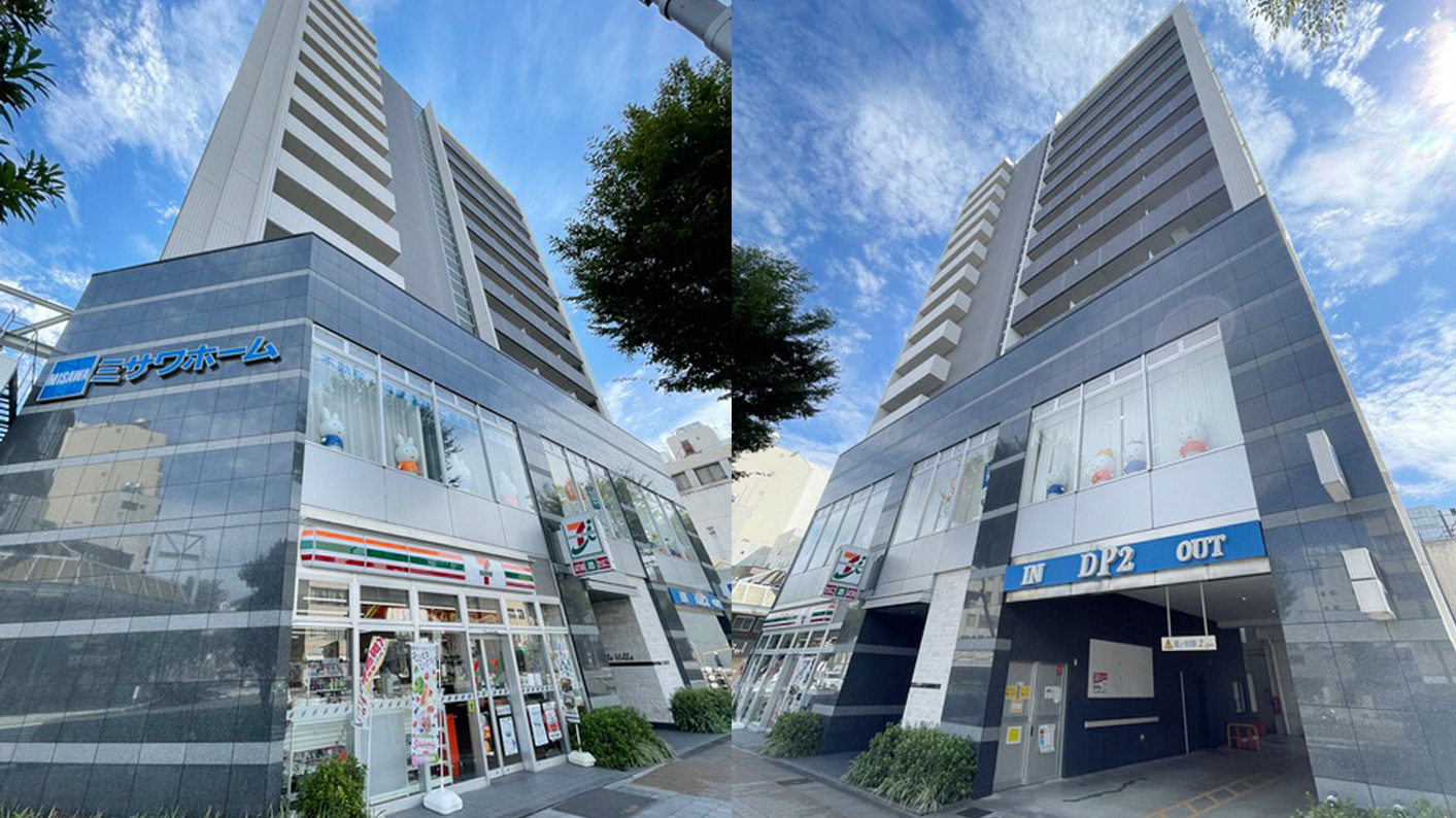 Castle Hills 柳ヶ瀬の外観
